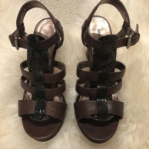 Nine West Gladiator heels